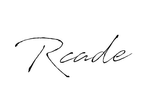 Also You can easily find your signature by using the search form. We will create Rcade name handwritten signature images for you free of cost using Antro_Vectra sign style. Rcade signature style 6 images and pictures png