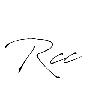 Best and Professional Signature Style for Rcc. Antro_Vectra Best Signature Style Collection. Rcc signature style 6 images and pictures png