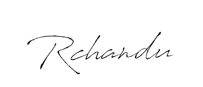 Also You can easily find your signature by using the search form. We will create Rchandu name handwritten signature images for you free of cost using Antro_Vectra sign style. Rchandu signature style 6 images and pictures png