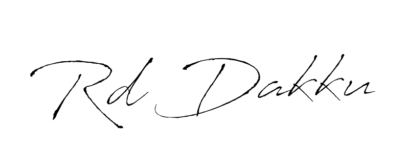 The best way (Antro_Vectra) to make a short signature is to pick only two or three words in your name. The name Rd Dakku include a total of six letters. For converting this name. Rd Dakku signature style 6 images and pictures png