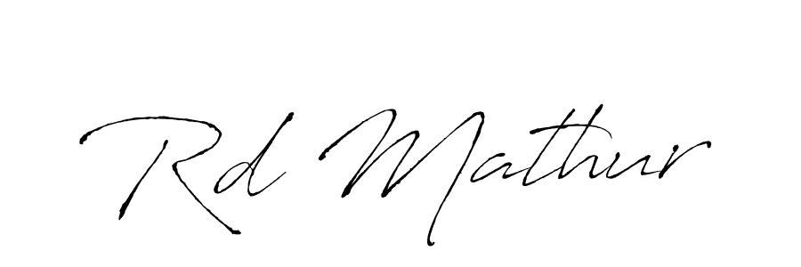 You can use this online signature creator to create a handwritten signature for the name Rd Mathur. This is the best online autograph maker. Rd Mathur signature style 6 images and pictures png