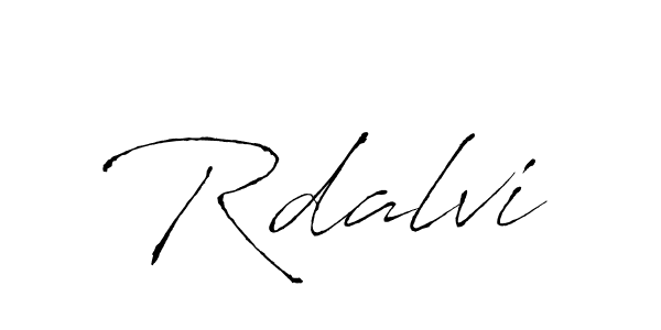 How to Draw Rdalvi signature style? Antro_Vectra is a latest design signature styles for name Rdalvi. Rdalvi signature style 6 images and pictures png