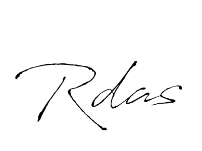 Also You can easily find your signature by using the search form. We will create Rdas name handwritten signature images for you free of cost using Antro_Vectra sign style. Rdas signature style 6 images and pictures png