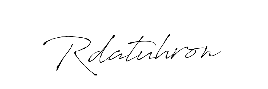 Best and Professional Signature Style for Rdatuhron. Antro_Vectra Best Signature Style Collection. Rdatuhron signature style 6 images and pictures png