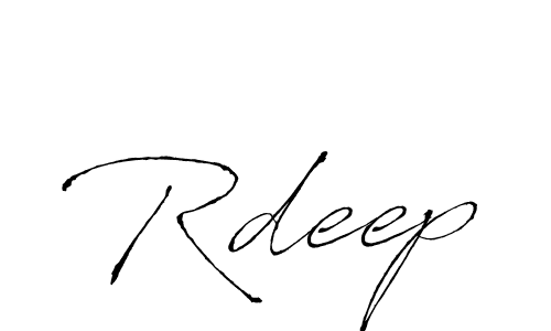 Use a signature maker to create a handwritten signature online. With this signature software, you can design (Antro_Vectra) your own signature for name Rdeep. Rdeep signature style 6 images and pictures png