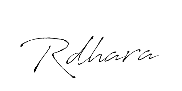 Also we have Rdhara name is the best signature style. Create professional handwritten signature collection using Antro_Vectra autograph style. Rdhara signature style 6 images and pictures png