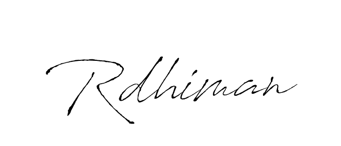 Make a short Rdhiman signature style. Manage your documents anywhere anytime using Antro_Vectra. Create and add eSignatures, submit forms, share and send files easily. Rdhiman signature style 6 images and pictures png