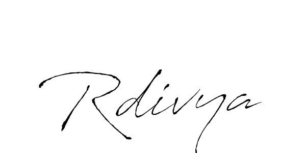 Make a beautiful signature design for name Rdivya. Use this online signature maker to create a handwritten signature for free. Rdivya signature style 6 images and pictures png