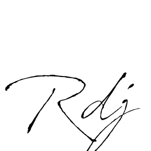 It looks lik you need a new signature style for name Rdj. Design unique handwritten (Antro_Vectra) signature with our free signature maker in just a few clicks. Rdj signature style 6 images and pictures png