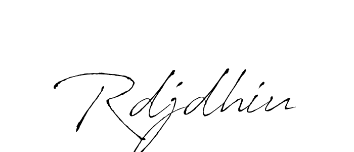 Also You can easily find your signature by using the search form. We will create Rdjdhiu name handwritten signature images for you free of cost using Antro_Vectra sign style. Rdjdhiu signature style 6 images and pictures png