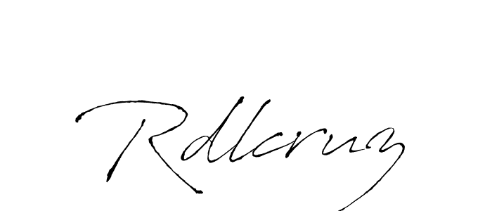 Rdlcruz stylish signature style. Best Handwritten Sign (Antro_Vectra) for my name. Handwritten Signature Collection Ideas for my name Rdlcruz. Rdlcruz signature style 6 images and pictures png
