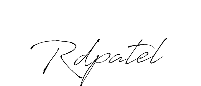 Similarly Antro_Vectra is the best handwritten signature design. Signature creator online .You can use it as an online autograph creator for name Rdpatel. Rdpatel signature style 6 images and pictures png