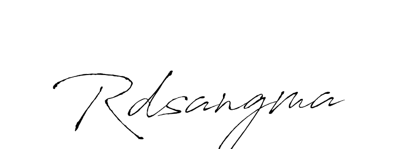 It looks lik you need a new signature style for name Rdsangma. Design unique handwritten (Antro_Vectra) signature with our free signature maker in just a few clicks. Rdsangma signature style 6 images and pictures png