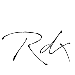 This is the best signature style for the Rdx name. Also you like these signature font (Antro_Vectra). Mix name signature. Rdx signature style 6 images and pictures png