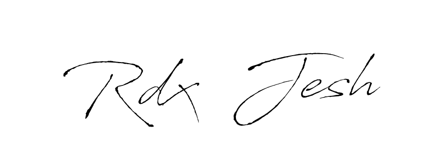 Once you've used our free online signature maker to create your best signature Antro_Vectra style, it's time to enjoy all of the benefits that Rdx  Jesh name signing documents. Rdx  Jesh signature style 6 images and pictures png