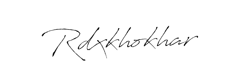 if you are searching for the best signature style for your name Rdxkhokhar. so please give up your signature search. here we have designed multiple signature styles  using Antro_Vectra. Rdxkhokhar signature style 6 images and pictures png