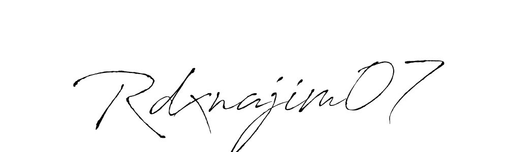 This is the best signature style for the Rdxnajim07 name. Also you like these signature font (Antro_Vectra). Mix name signature. Rdxnajim07 signature style 6 images and pictures png