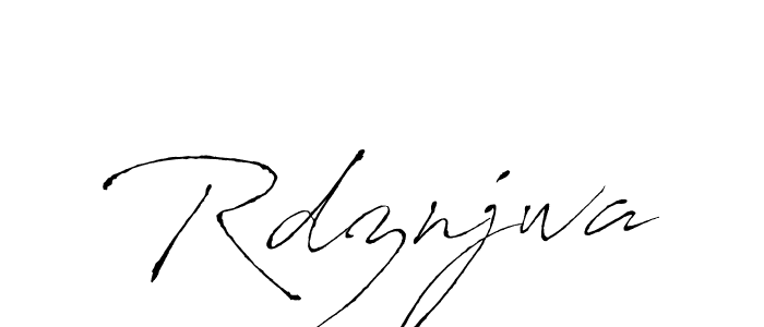 Make a short Rdznjwa signature style. Manage your documents anywhere anytime using Antro_Vectra. Create and add eSignatures, submit forms, share and send files easily. Rdznjwa signature style 6 images and pictures png