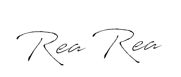 Design your own signature with our free online signature maker. With this signature software, you can create a handwritten (Antro_Vectra) signature for name Rea Rea. Rea Rea signature style 6 images and pictures png