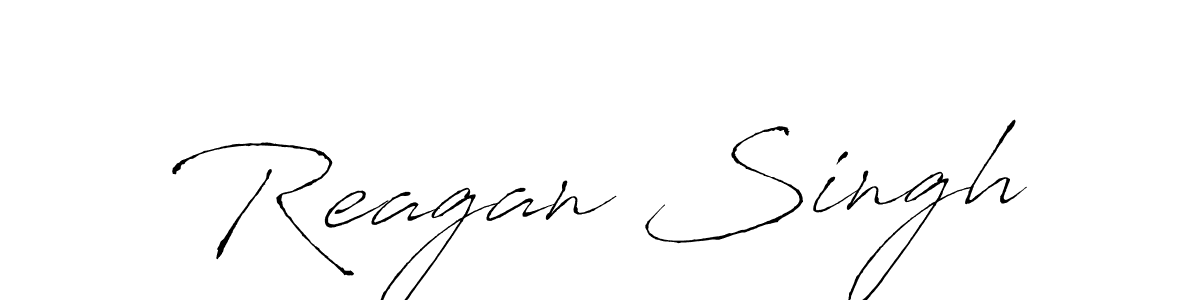 Reagan Singh stylish signature style. Best Handwritten Sign (Antro_Vectra) for my name. Handwritten Signature Collection Ideas for my name Reagan Singh. Reagan Singh signature style 6 images and pictures png