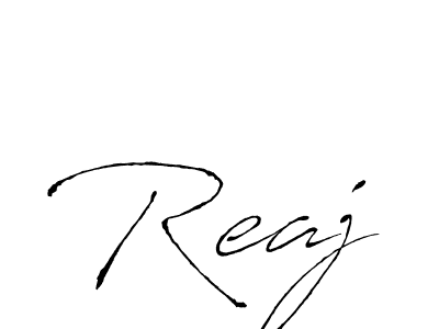 Antro_Vectra is a professional signature style that is perfect for those who want to add a touch of class to their signature. It is also a great choice for those who want to make their signature more unique. Get Reaj name to fancy signature for free. Reaj signature style 6 images and pictures png