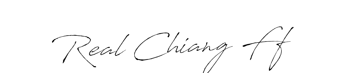 Use a signature maker to create a handwritten signature online. With this signature software, you can design (Antro_Vectra) your own signature for name Real Chiang Ff. Real Chiang Ff signature style 6 images and pictures png