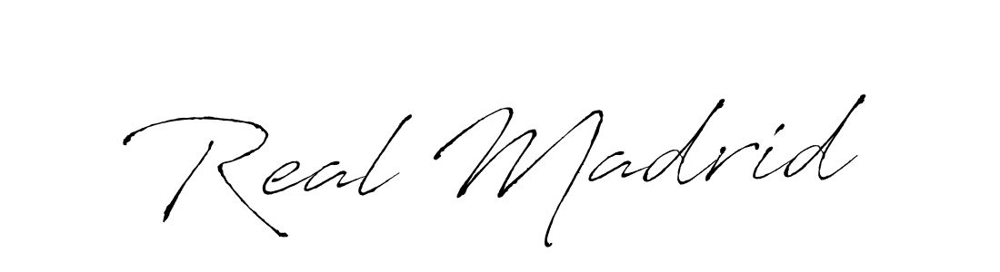 It looks lik you need a new signature style for name Real Madrid. Design unique handwritten (Antro_Vectra) signature with our free signature maker in just a few clicks. Real Madrid signature style 6 images and pictures png