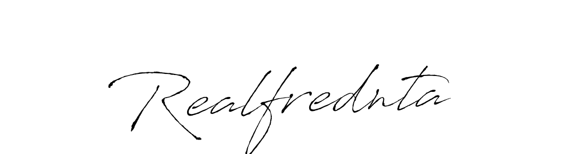 It looks lik you need a new signature style for name Realfrednta. Design unique handwritten (Antro_Vectra) signature with our free signature maker in just a few clicks. Realfrednta signature style 6 images and pictures png