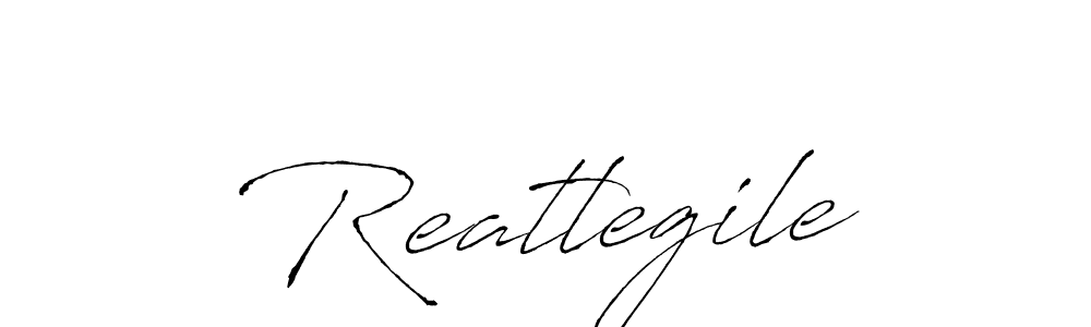You should practise on your own different ways (Antro_Vectra) to write your name (Reatlegile) in signature. don't let someone else do it for you. Reatlegile signature style 6 images and pictures png