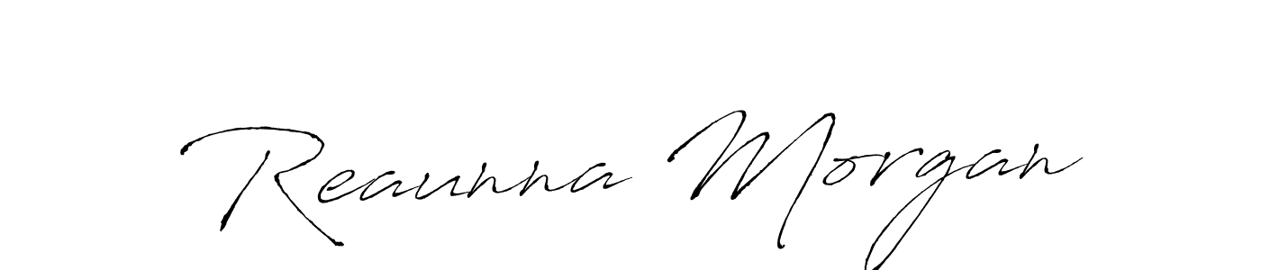 Also we have Reaunna Morgan name is the best signature style. Create professional handwritten signature collection using Antro_Vectra autograph style. Reaunna Morgan signature style 6 images and pictures png