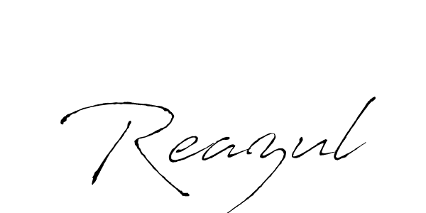 Make a beautiful signature design for name Reazul. Use this online signature maker to create a handwritten signature for free. Reazul signature style 6 images and pictures png