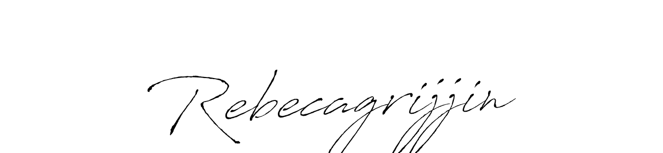 Use a signature maker to create a handwritten signature online. With this signature software, you can design (Antro_Vectra) your own signature for name Rebecagrijjin. Rebecagrijjin signature style 6 images and pictures png