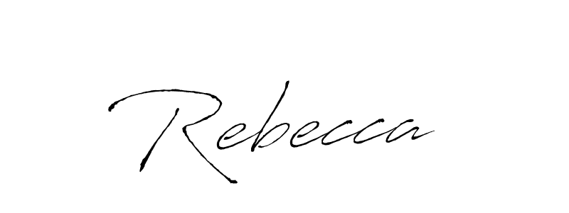 You should practise on your own different ways (Antro_Vectra) to write your name (Rebecca ) in signature. don't let someone else do it for you. Rebecca  signature style 6 images and pictures png
