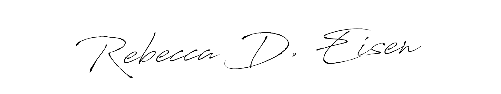 Design your own signature with our free online signature maker. With this signature software, you can create a handwritten (Antro_Vectra) signature for name Rebecca D. Eisen. Rebecca D. Eisen signature style 6 images and pictures png