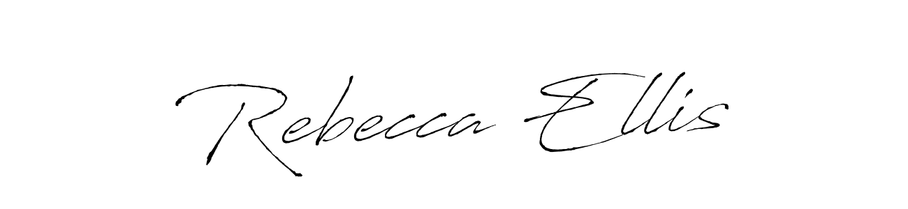 Design your own signature with our free online signature maker. With this signature software, you can create a handwritten (Antro_Vectra) signature for name Rebecca Ellis. Rebecca Ellis signature style 6 images and pictures png