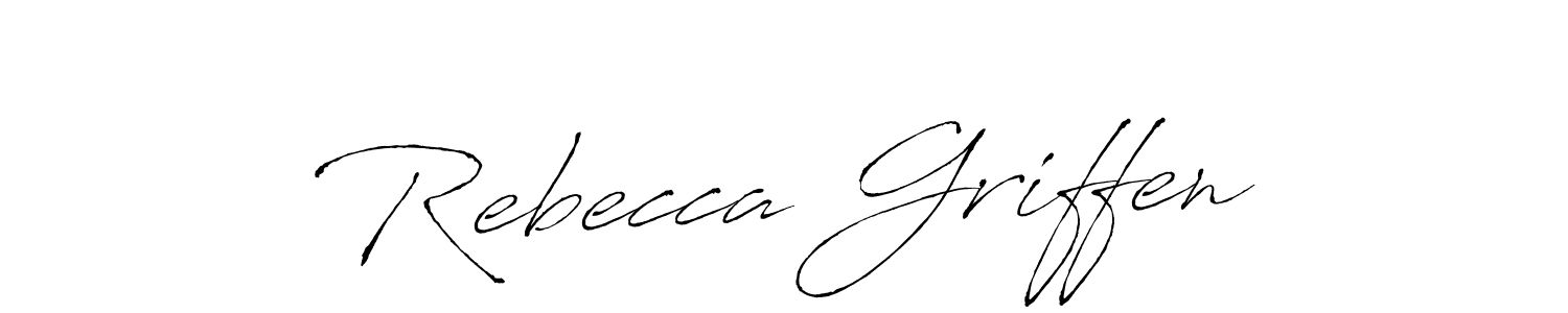 Best and Professional Signature Style for Rebecca Griffen. Antro_Vectra Best Signature Style Collection. Rebecca Griffen signature style 6 images and pictures png