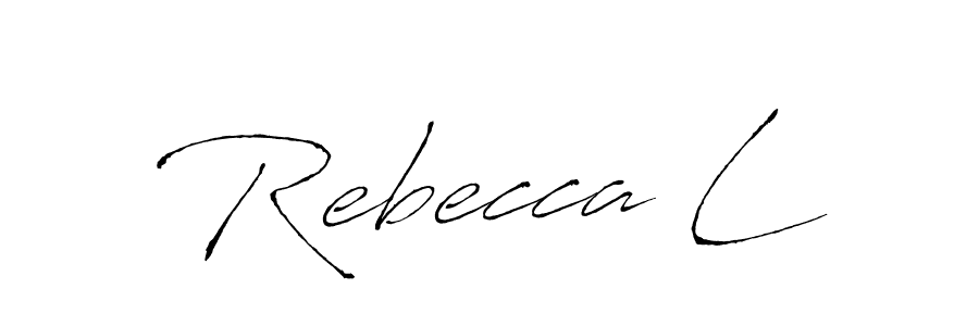 This is the best signature style for the Rebecca L name. Also you like these signature font (Antro_Vectra). Mix name signature. Rebecca L signature style 6 images and pictures png