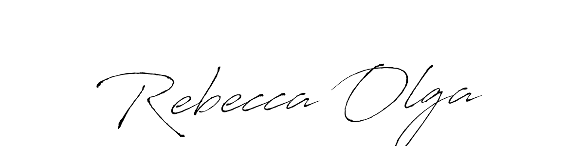 You should practise on your own different ways (Antro_Vectra) to write your name (Rebecca Olga) in signature. don't let someone else do it for you. Rebecca Olga signature style 6 images and pictures png