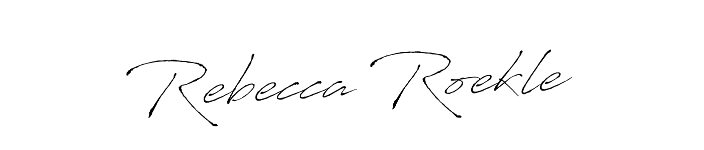 Also we have Rebecca Roekle name is the best signature style. Create professional handwritten signature collection using Antro_Vectra autograph style. Rebecca Roekle signature style 6 images and pictures png