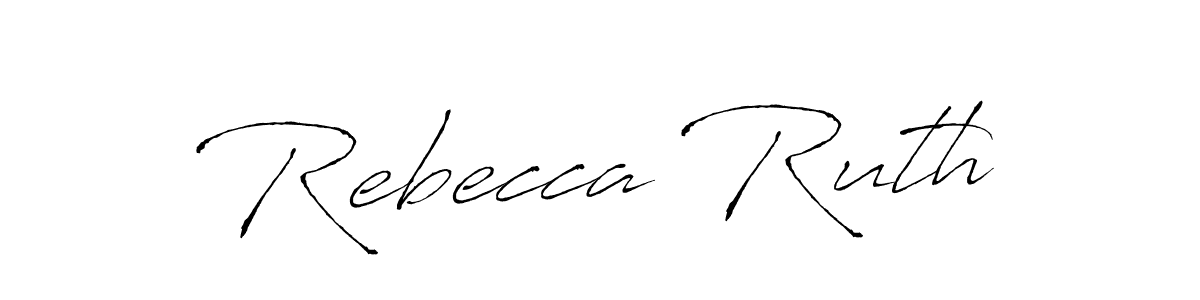 Also You can easily find your signature by using the search form. We will create Rebecca Ruth name handwritten signature images for you free of cost using Antro_Vectra sign style. Rebecca Ruth signature style 6 images and pictures png