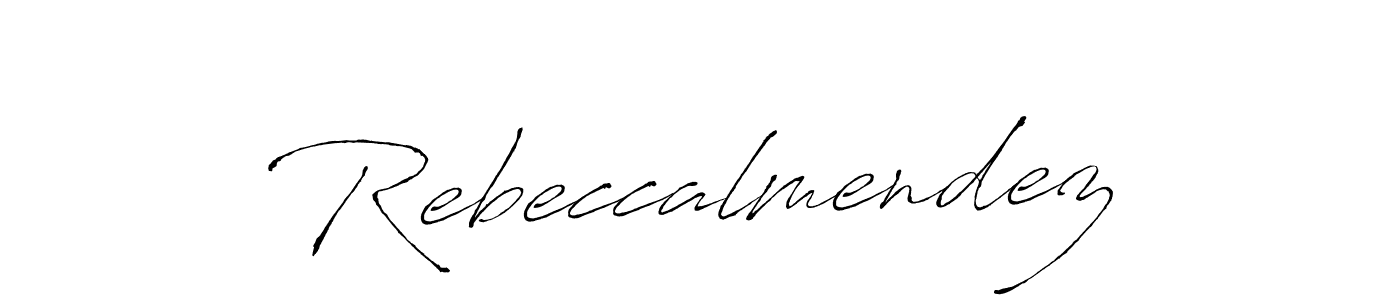 Best and Professional Signature Style for Rebeccalmendez. Antro_Vectra Best Signature Style Collection. Rebeccalmendez signature style 6 images and pictures png