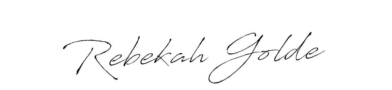 Best and Professional Signature Style for Rebekah Golde. Antro_Vectra Best Signature Style Collection. Rebekah Golde signature style 6 images and pictures png