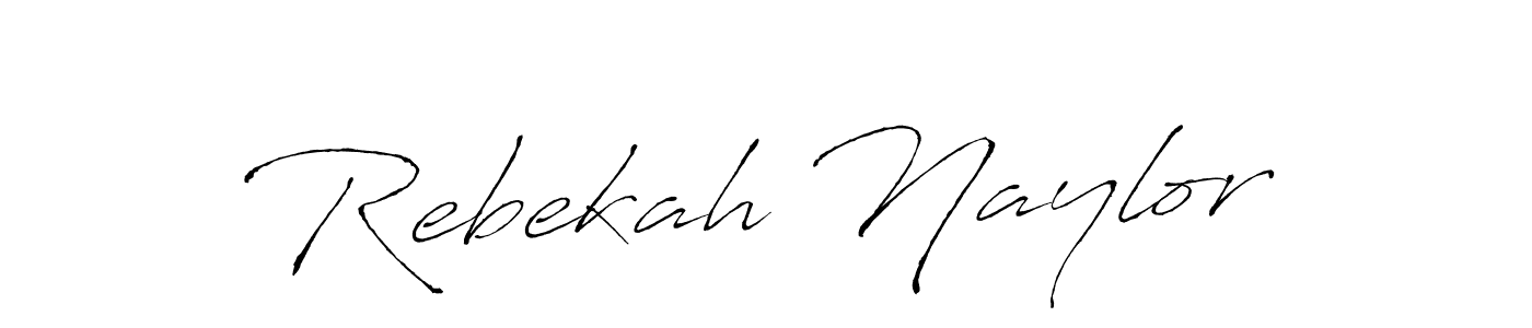You should practise on your own different ways (Antro_Vectra) to write your name (Rebekah Naylor) in signature. don't let someone else do it for you. Rebekah Naylor signature style 6 images and pictures png