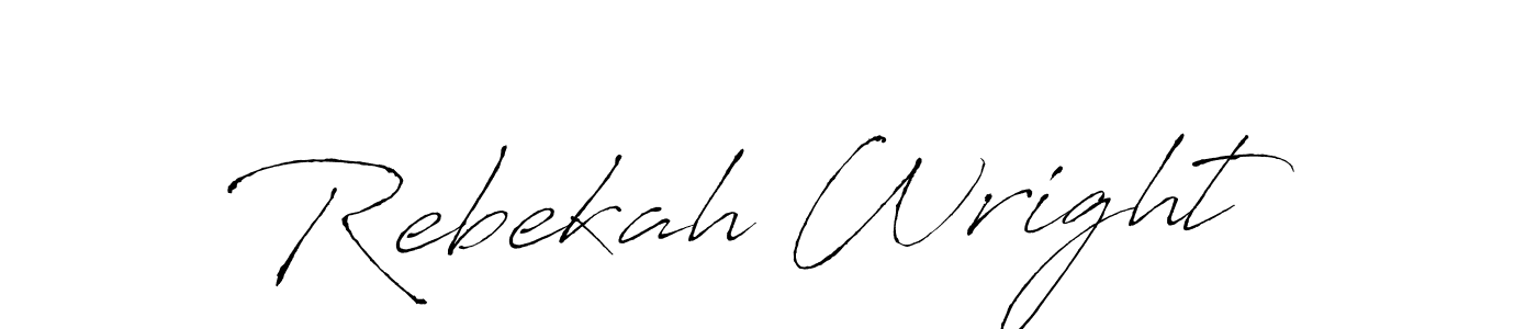 Similarly Antro_Vectra is the best handwritten signature design. Signature creator online .You can use it as an online autograph creator for name Rebekah Wright. Rebekah Wright signature style 6 images and pictures png