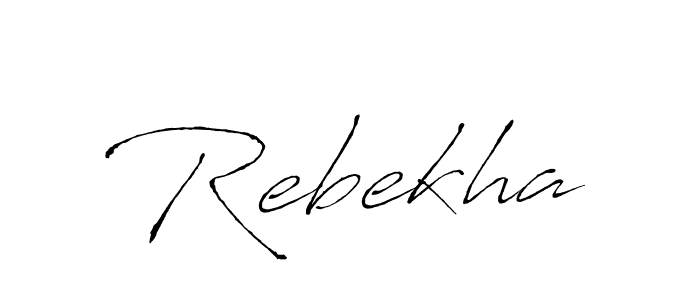 Also we have Rebekha name is the best signature style. Create professional handwritten signature collection using Antro_Vectra autograph style. Rebekha signature style 6 images and pictures png
