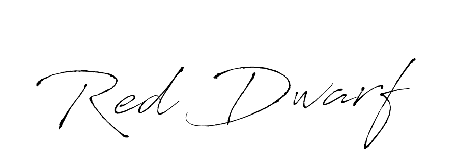 Red Dwarf stylish signature style. Best Handwritten Sign (Antro_Vectra) for my name. Handwritten Signature Collection Ideas for my name Red Dwarf. Red Dwarf signature style 6 images and pictures png