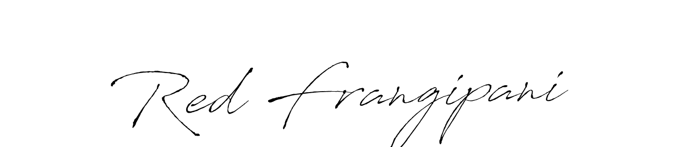 Use a signature maker to create a handwritten signature online. With this signature software, you can design (Antro_Vectra) your own signature for name Red Frangipani. Red Frangipani signature style 6 images and pictures png