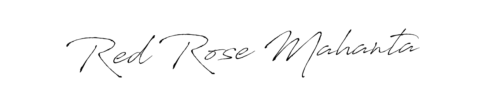 See photos of Red Rose Mahanta official signature by Spectra . Check more albums & portfolios. Read reviews & check more about Antro_Vectra font. Red Rose Mahanta signature style 6 images and pictures png