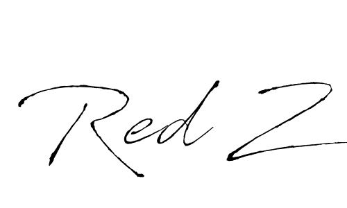 Once you've used our free online signature maker to create your best signature Antro_Vectra style, it's time to enjoy all of the benefits that Red Z name signing documents. Red Z signature style 6 images and pictures png