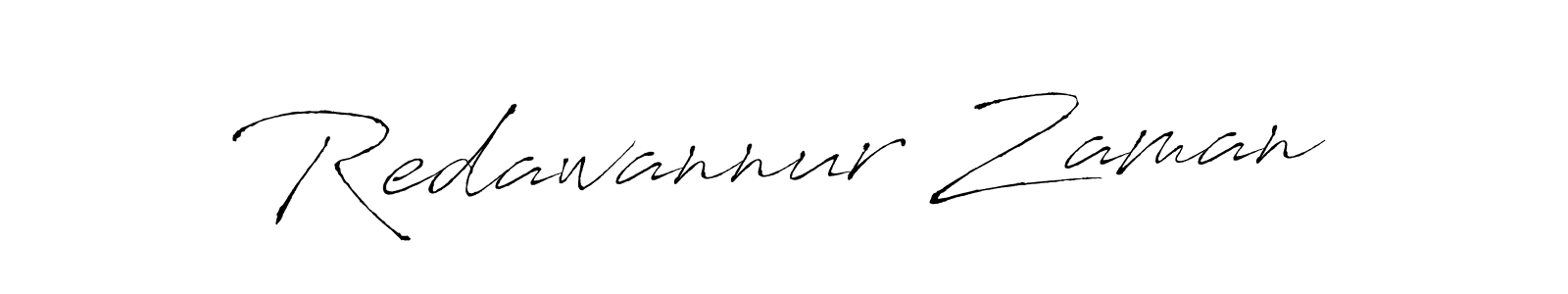 Redawannur Zaman stylish signature style. Best Handwritten Sign (Antro_Vectra) for my name. Handwritten Signature Collection Ideas for my name Redawannur Zaman. Redawannur Zaman signature style 6 images and pictures png